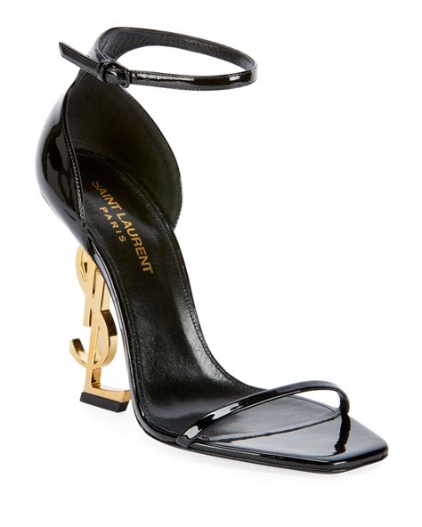 ysl shoes gold heel|YSL high heels price.